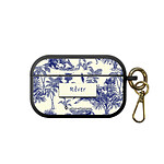 LaCoqueFrançaise Housse pour Airpods Pro silicone liquide noir Botanic Rêve LaCoqueFrançaise Housse pour Airpods Pro silicone liquide noir Botanic Rêve