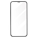 Avizar Verre Trempé pour iPhone 12 Pro Max Bords Biseautés 5D Adhésion Totale Noir