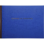 LE DAUPHIN Registre du personnel 24x32 cm 40 pages + garde