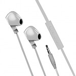 Mooov 493162 - Ecouteurs intra auriculaire avec micro 1,2 m - gris
