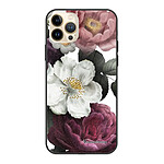 LaCoqueFrançaise Coque iPhone 13 Pro Max Coque Soft Touch Glossy Fleurs roses Design