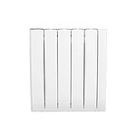 Radiateur électrique 1000W - Connecté Wifi - pierre naturelle - inertie sèche - affichage digital - Blanc - Onyx Heatzy