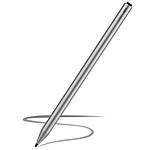 Adonit Stylet pour iPad/iPad Pro Rechargeable Série Neo en Alumnium Anodisé Gris