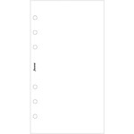 FILOFAX Paquet de 100 Feuilles de note uni Format Personal 95x171mm Blanc