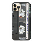 Evetane Coque iPhone 13 Pro Max Coque Soft Touch Glossy Cassette Design