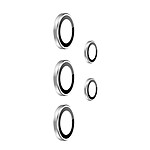 Avizar Film Caméra pour Samsung Galaxy S23 Ultra Verre Trempé Contour Alliage d'Aluminium