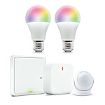 METRONIC - Kit éclairage intelligent compatible Wi-Fi et fonction Bluetooth (5 pièces)