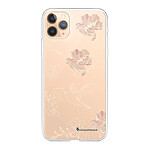 LaCoqueFrançaise Coque iPhone 11 Pro Max 360 intégrale transparente Motif Fleurs Blanches Tendance .