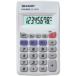 SHARP Calculatrice de poche EL 233S 60x103 mm Gris