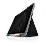 STM Dux Plus Duo compatible iPad 10.2 (2019/20/21 - 7/8/9th gen) Noir - Polybag