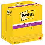 POST-IT Pack 12 Bloc-note adhésif Super Sticky Notes 127 x 76 mm jaune POST-IT Pack 12 Bloc-note adhésif Super Sticky Notes 127 x 76 mm jaune
