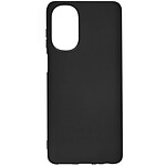 Avizar Coque pour Motorola Moto G62 5G Silicone Soft Touch Finition Mate Anti-trace  noir