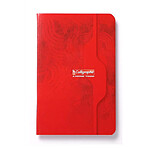 CALLIGRAPHE Carnet piqué 11 x 17 cm 96 Pages 5x5 70g couleur aléatoire x 10