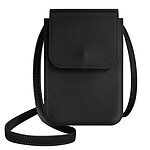 Avizar Pochette Bandoulière Smartphone avec Rangement carte Sangle 135cm
