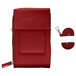 Avizar Pochette Bandoulière Smartphone en Simili cuir Sangle 130cm