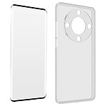 Avizar Coque pour Honor Magic 5 Lite 5G Silicone Gel et Verre Trempé 9H
