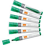 NOBO Lot de 10 Marqueurs Liquid Ink pour Tableau Blanc Pointe Ogive 3mm Vert