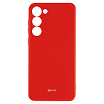 Roar Coque pour Samsung S23 Plus Silicone Souple Finition mate  Colorful Jelly Rouge