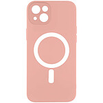 Avizar Coque MagSafe pour iPhone 14 Plus Soft Touch Mate Bords Surélevés