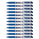PENTEL Roller Rechargeable Energel BL57-C Pointe 0,7mm Bleu x 12 PENTEL Roller Rechargeable Energel BL57-C Pointe 0,7mm Bleu x 12