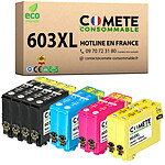 COMETE, Entreprise française - 603XL - 10 Cartouches Compatibles Epson