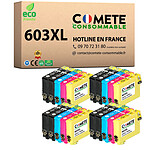 COMETE, Entreprise française - 603XL - 20 Cartouches 603 XL compatibles Epson