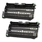 COMETE - DR2000 - 2 Tambours compatibles BROTHER DR2000 - 2 Noir - Marque Française