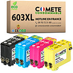 COMETE - 603XL - 8 Cartouches d'encre Compatibles Epson 603 XL Etoile de mer