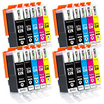 COMETE - Marque française - 570XL 571XL - 20 Cartouches Compatibles 570 XL 571 XL pour Canon PIXMA