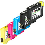 COMETE, Entreprise française - 603 XL - 5 Cartouches Compatibles 603 XL Epson Expression Home - Noir et Couleur