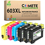 COMETE, Entreprise française - 603XL - 6 Cartouches 603 XL compatibles Epson