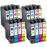 COMETE, Entreprise française - 29XL - Pack de 16 Cartouches 29XL compatibles Epson 29 XL - Noir et Couleur