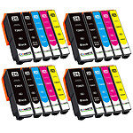 COMETE - 26XL - 20 Cartouches 26XL Compatibles avec Epson 26 XL T2621 T2631 T2632 T2633 T2634 - Marque Française