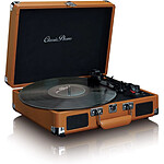 Platine Vinyle Malette Lenco TT10 Marron