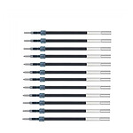 UNI-BALL Recharge pour Roller encre Jetstream SXR10 Poite Moyenne 1mm Bleu x 12 UNI-BALL Recharge pour Roller encre Jetstream SXR10 Poite Moyenne 1mm Bleu x 12