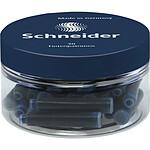 SCHNEIDER Cartouche d'encre Bleu minuit Pot 30 x 10 SCHNEIDER Cartouche d'encre Bleu minuit Pot 30 x 10