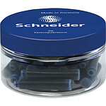 SCHNEIDER Cartouche d'encre Bleu Pot 30 x 6 SCHNEIDER Cartouche d'encre Bleu Pot 30 x 6