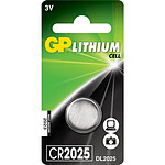 GP Batteries - Pack de 1 pile Lithium - CR2025