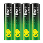 GP Batteries - Pack 4 piles GP ULTRA PLUS - 4 Piles AAA