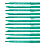 PENTEL Stylo roller encre Ball R56 Pointe Fine Rouge x 12