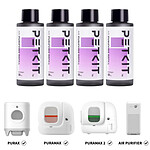4 Recharges purifiantes pour éliminer les odeurs PURAMAX et X 4x50mL