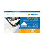 HERMA paquet de 100 coins photo grand format bandes de 2