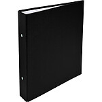 EXACOMPTA Classeur rembordé prolypropylène 2 anneaux 30mm - A5 Noir x 20 EXACOMPTA Classeur rembordé prolypropylène 2 anneaux 30mm - A5 Noir x 20
