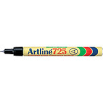 ARTLINE Marqueur '725' permanent indélébile pointe conique 0,4 mm noir x 12