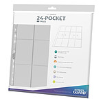 Ultimate Guard - Pack de 10 pochettes 24-Pocket QuadRow Pages Side-Loading Transparent