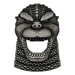 Godzilla - Décapsuleur Godzilla Head 10 cm