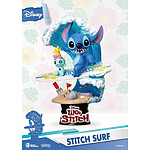 Disney Summer Series - Diorama D-Stage Stitch Surf 15 cm