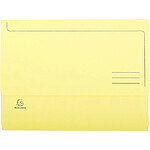 EXACOMPTA Paquet de 50 chemises à poche SUPER en carte 210g A4, coloris jaune canari x 3 EXACOMPTA Paquet de 50 chemises à poche SUPER en carte 210g A4, coloris jaune canari x 3