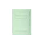EXACOMPTA Paquet 50 chemises imprimées 3 rabats SUPER 210g 24x32cm Vert Clair EXACOMPTA Paquet 50 chemises imprimées 3 rabats SUPER 210g 24x32cm Vert Clair