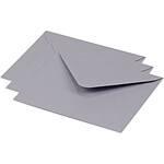 POLLEN Paquets de 20 Enveloppes 125 mm x 138 mm Gris koala